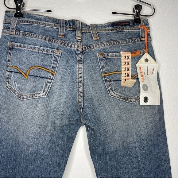 NWT Vertigo Light Wash Y2K Flare Jeans 2000s - Picture 8 of 12